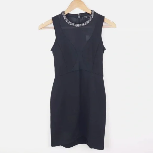 Topshop Bodycon jewelled collar, size 4 - Picture 3 of 10